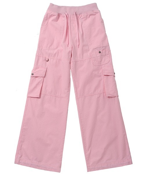 runningHIGH（ランニングハイ）の「【RUNNING HIGH 】リップストップ バンディング カーゴパンツ / 23SS_RIPSTOP BANDING CARGO PANTS（カーゴパンツ・レディース・ピンク/カモフラージュ/ブラック・SMALL/MEDIUM）」の13枚目の写真