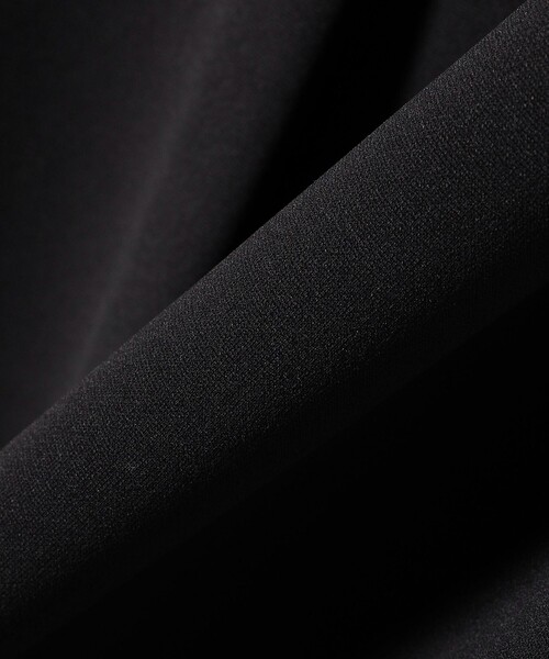 ships little black（シップスリトルブラック）の「【SHIPS別注】little black:〈洗濯機可能〉ハイストレッチ ダンボール ジレ（ベスト・レディース・ブラック/ベージュ系その他・ONE SIZE）」の3枚目の写真