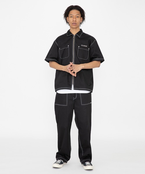 XLARGE（エクストララージ）の「STITCHED BAKER WORK PANTS（その他パンツ・メンズ・ブラック/オリーブ/ブルー・30inch/32inch/34inch/36inch）」の10枚目の写真