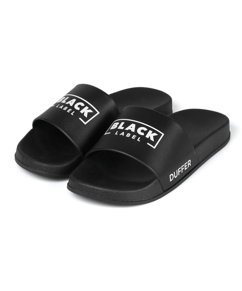 The DUFFER of ST.GEORGE（ザダファーオブセントジョージ）の「〔BLACK LABEL〕SHOWER SANDAL：シャワーサンダル シャワサン（サンダル・メンズ・ブラック・MEDIUM/LARGE）」の2枚目の写真