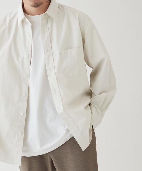 B.C STOCK（ベーセーストック）の「TC DUMP オーバーサイズシャツ（シャツ/ブラウス・メンズ・ブルー系その他/イエロー/ホワイト/グリーン・MEDIUM/LARGE）」の14枚目の写真