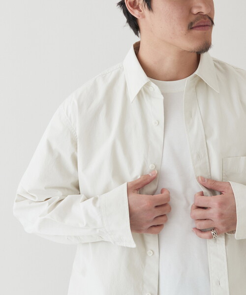 B.C STOCK（ベーセーストック）の「TC DUMP オーバーサイズシャツ（シャツ/ブラウス・メンズ・ブルー系その他/イエロー/ホワイト/グリーン・MEDIUM/LARGE）」の18枚目の写真