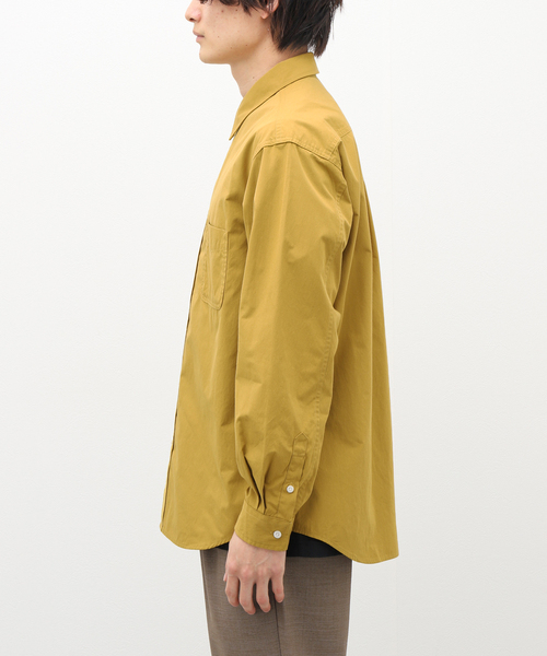 B.C STOCK（ベーセーストック）の「TC DUMP オーバーサイズシャツ（シャツ/ブラウス・メンズ・ブルー系その他/イエロー/ホワイト/グリーン・MEDIUM/LARGE）」の7枚目の写真