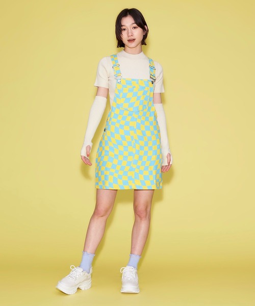 FOREVER 21（フォーエバー トゥエンティーワン）の「アームウォーマー付きニット（ニット/セーター・レディース・ライトグリーン/オレンジ/ピンク/ホワイト/ブラック・FREE）」の8枚目の写真