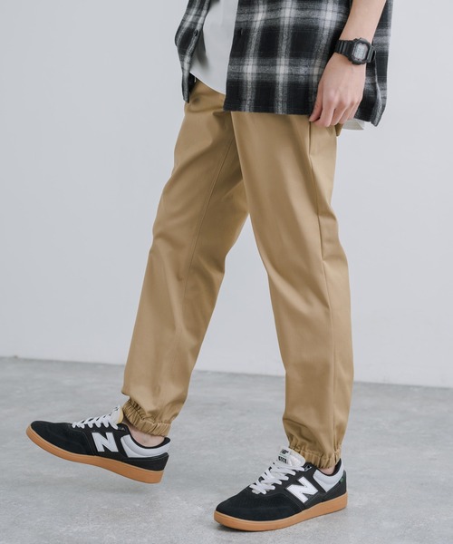 KRIFF MAYER（クリフメイヤー）の「KRIFF MAYER クリフメイヤー EVERYDAY ストレッチ イージージョガーパンツ（その他パンツ・メンズ・グレー/オリーブ/ネイビー/ブラック/ベージュ・L/XL/M）」の3枚目の写真