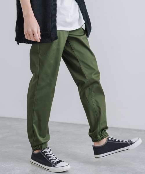 KRIFF MAYER（クリフメイヤー）の「KRIFF MAYER クリフメイヤー EVERYDAY ストレッチ イージージョガーパンツ（その他パンツ・メンズ・グレー/オリーブ/ネイビー/ブラック/ベージュ・L/XL/M）」の6枚目の写真