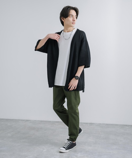 KRIFF MAYER（クリフメイヤー）の「KRIFF MAYER クリフメイヤー EVERYDAY ストレッチ イージージョガーパンツ（その他パンツ・メンズ・グレー/オリーブ/ネイビー/ブラック/ベージュ・L/XL/M）」の7枚目の写真