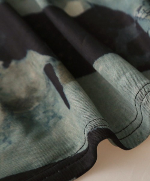 deux amour（ドゥーザムール）の「ムラ染めハイネックチュール長袖プルオーバー（その他トップス・レディース・グリーン・FREE）」の7枚目の写真