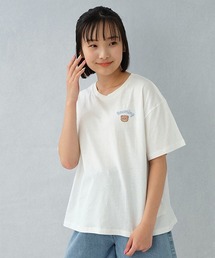 ワンポイント刺しゅう半T