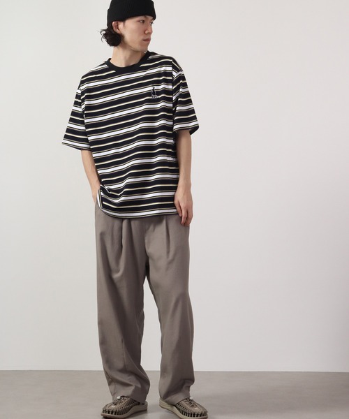 SUGGESTION(サジェッション)の「SUGGESTION 麻混バルーンパンツ(その他パンツ・メンズ・ブラウン/グリーン/アイボリー/チャコール・L/M)」の14枚目の写真