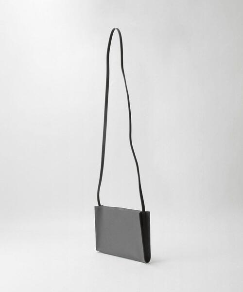 green label relaxing（グリーンレーベルリラクシング）の「GLR PVC ショルダーバッグ ヨコ（ショルダーバッグ・メンズ・ダークグレー/ブラック・FREE）」の9枚目の写真