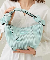 LASTFRAME | 【LASTFRAME(ラストフレーム)】ツートーンオビラップバッグ(ハンドバッグ)