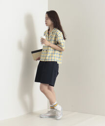 onulsoha | チェックダブルジャケットブラウス(シャツ/ブラウス)