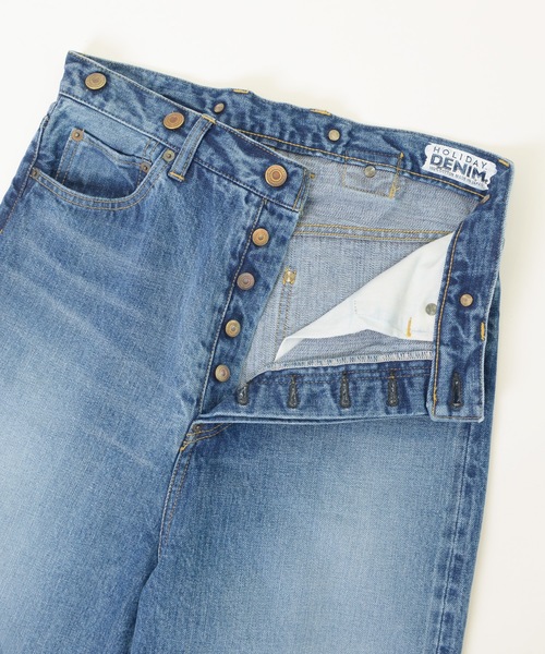 HOLIDAY（ホリデイ）の「SUSPENDER DENIM PANTS サスペンダーデニムパンツ（デニムパンツ・レディース・インディゴブルー・32/36）」の12枚目の写真