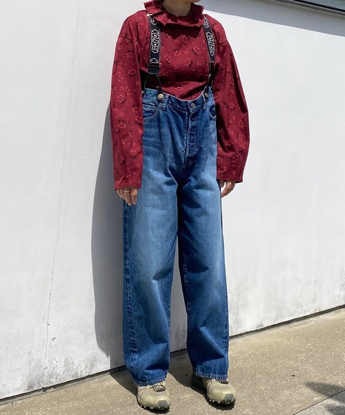 HOLIDAY（ホリデイ）の「SUSPENDER DENIM PANTS サスペンダーデニムパンツ（デニムパンツ・レディース・インディゴブルー・32/36）」の17枚目の写真