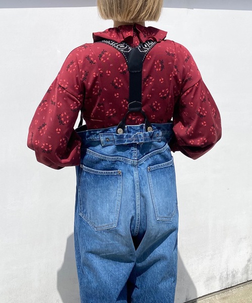 HOLIDAY（ホリデイ）の「SUSPENDER DENIM PANTS サスペンダーデニムパンツ（デニムパンツ・レディース・インディゴブルー・32/36）」の7枚目の写真