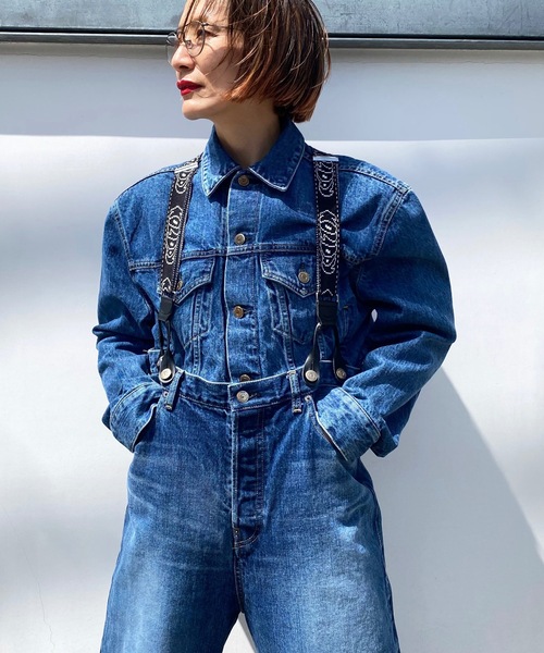 HOLIDAY（ホリデイ）の「SUSPENDER DENIM PANTS サスペンダーデニムパンツ（デニムパンツ・レディース・インディゴブルー・32/36）」の11枚目の写真