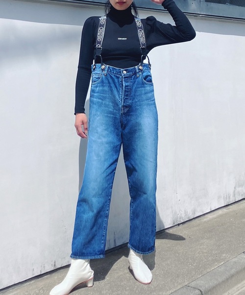 HOLIDAY（ホリデイ）の「SUSPENDER DENIM PANTS サスペンダーデニムパンツ（デニムパンツ・レディース・インディゴブルー・32/36）」の13枚目の写真