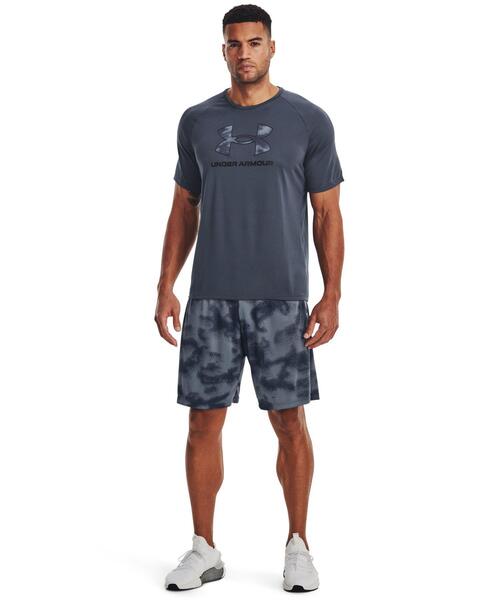 UNDER ARMOUR(アンダーアーマー)の「UAテック ショートスリーブTシャツ 〈プリントレフトチェスト〉(トレーニング/メンズ)(Tシャツ/カットソー・メンズ・チャコールグレー・L/XL/S/3XL/XXL/M)」の3枚目の写真