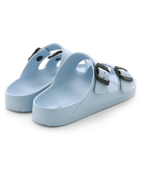 algy（アルジー）の「ダブルベルトサンダルA（サンダル・キッズ・ブラック/サックスブルー・24/20/22）」の10枚目の写真