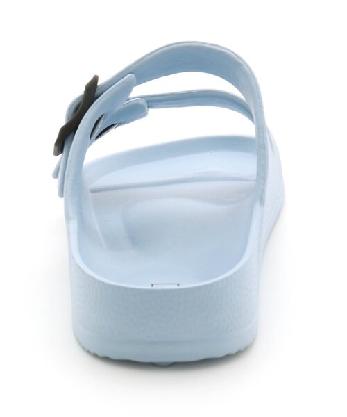 algy（アルジー）の「ダブルベルトサンダルA（サンダル・キッズ・ブラック/サックスブルー・24/20/22）」の3枚目の写真