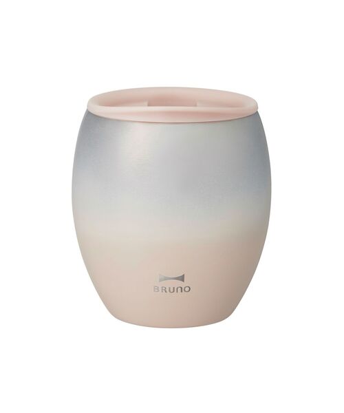 BRUNO（ブルーノ）の「蓋つきセラミックコートタンブラー（グラス/マグカップ/タンブラー・レディース・ブルー/ピンク/グリーン・ﾌﾘ-）」の3枚目の写真