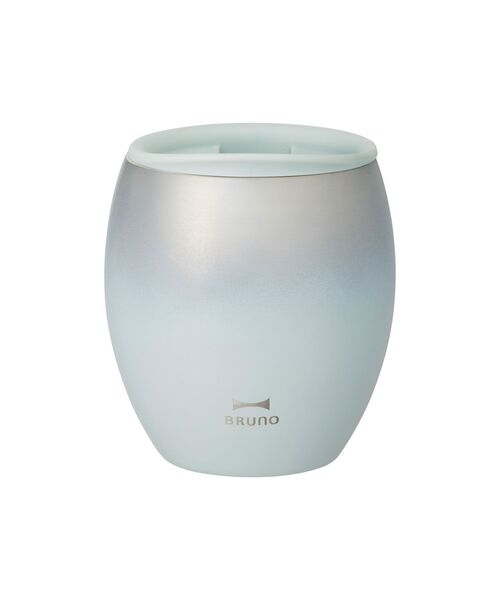 BRUNO（ブルーノ）の「蓋つきセラミックコートタンブラー（グラス/マグカップ/タンブラー・レディース・ブルー/ピンク/グリーン・ﾌﾘ-）」の2枚目の写真