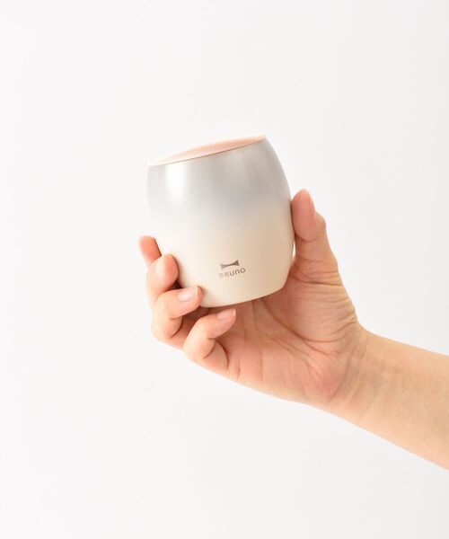 BRUNO（ブルーノ）の「蓋つきセラミックコートタンブラー（グラス/マグカップ/タンブラー・レディース・ブルー/ピンク/グリーン・ﾌﾘ-）」の6枚目の写真