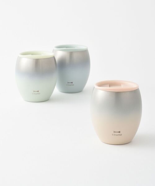 BRUNO（ブルーノ）の「蓋つきセラミックコートタンブラー（グラス/マグカップ/タンブラー・レディース・ブルー/ピンク/グリーン・ﾌﾘ-）」の10枚目の写真