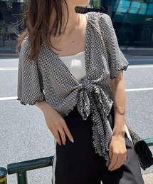 one after another NICE CLAUP | マルチway/リボン羽織りトップス(アンサンブル)