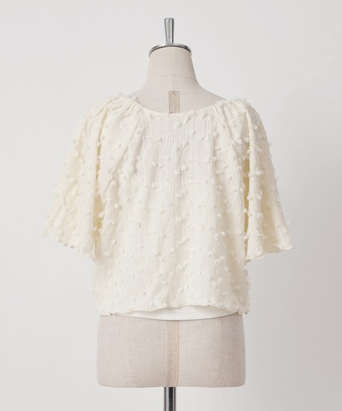 one after another NICE CLAUP（ワンアフターアナザーナイスクラップ）の「マルチway/リボン羽織りトップス（アンサンブル・レディース・ホワイト×ブラック/アイボリー/オフホワイト・FREE）」の22枚目の写真