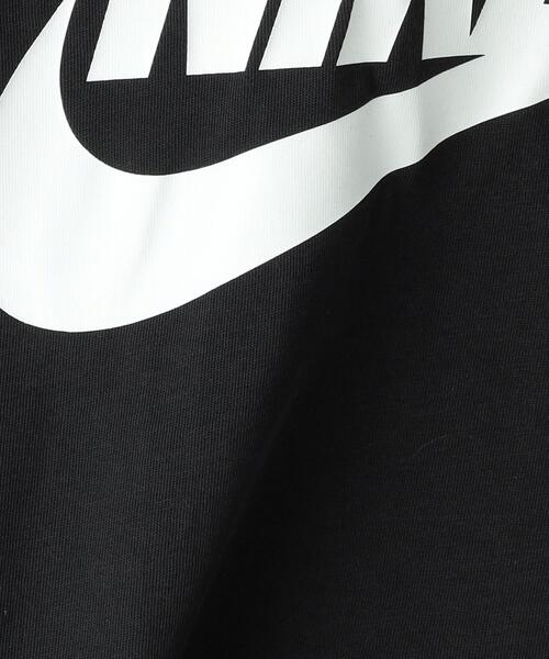 NIKE(ナイキ)の「<NIKE>ウィメンズ クロップド ロゴ Tシャツ(Tシャツ/カットソー・レディース・ホワイト/ブラック・S)」の8枚目の写真
