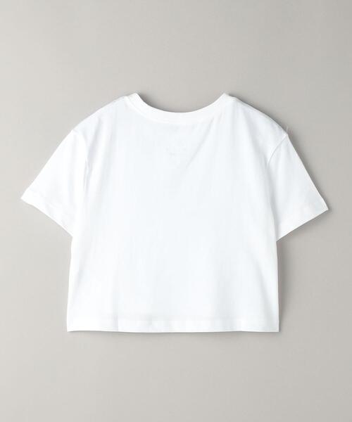 NIKE(ナイキ)の「<NIKE>ウィメンズ クロップド ロゴ Tシャツ(Tシャツ/カットソー・レディース・ホワイト/ブラック・S)」の9枚目の写真