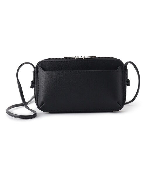 SHOO・LA・RUE（シューラルー）の「◆オープンポケット付きお財布ショルダーバッグ（財布・レディース・ブルー/ベージュ系4/ブラック/グレー・00）」の2枚目の写真