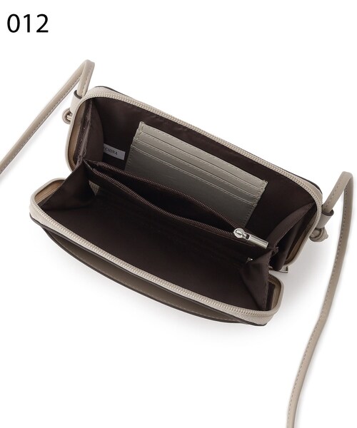 SHOO・LA・RUE（シューラルー）の「◆オープンポケット付きお財布ショルダーバッグ（財布・レディース・ブルー/ベージュ系4/ブラック/グレー・00）」の10枚目の写真