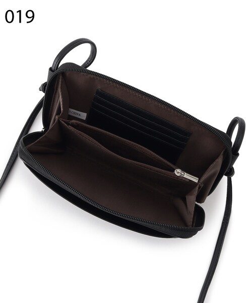 SHOO・LA・RUE（シューラルー）の「◆オープンポケット付きお財布ショルダーバッグ（財布・レディース・ブルー/ベージュ系4/ブラック/グレー・00）」の11枚目の写真