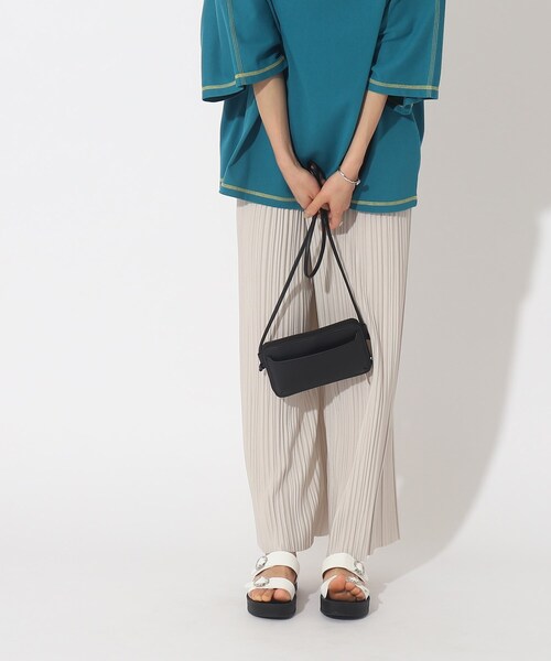 SHOO・LA・RUE（シューラルー）の「◆オープンポケット付きお財布ショルダーバッグ（財布・レディース・ブルー/ベージュ系4/ブラック/グレー・00）」の19枚目の写真