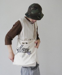 【 (What it isNt)ART BY MARKGONZALES / (ワットイットイズント) アートバイ マークゴンザレス 】 ヘビーキャンバス ショルダーバッグ