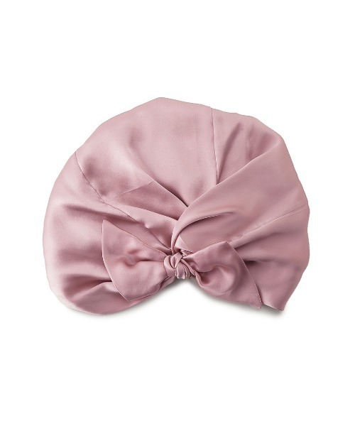 gelato pique Sleep(ジェラートピケスリープ)の「【Sleep】シルクナイトキャップ(その他ボディ・ヘアケア・レディース・ブラウン/ラベンダー/ピンク/クリーム・FREE)」の9枚目の写真