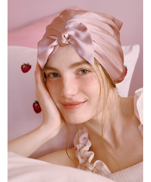 Sleep】シルクナイトキャップ（その他ボディ・ヘアケア）｜gelato