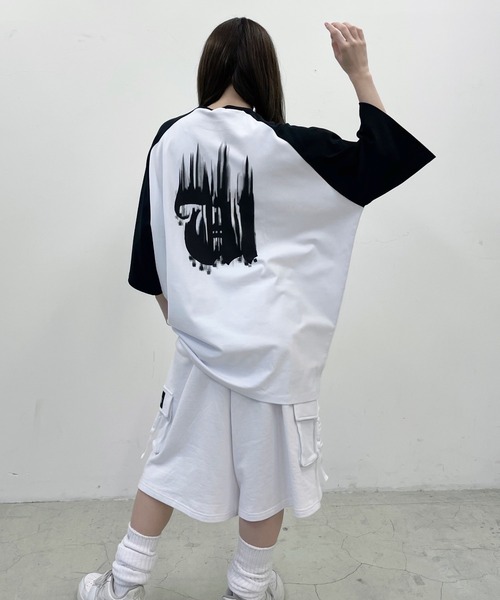 Whinny（ホワイニー）の「Whinny/脱獄Tシャツ（Tシャツ/カットソー・レディース・グレー/ネイビー/ホワイト・FREE）」の20枚目の写真