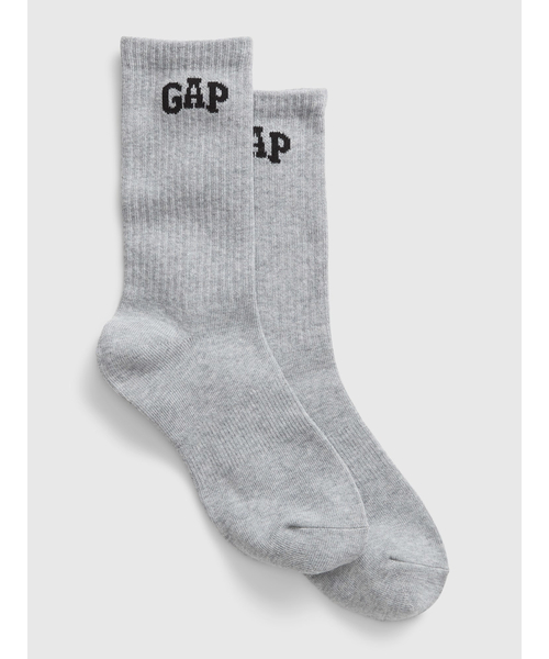 GAP(ギャップ)の「Gapロゴ クルーソックス(ユニセックス)(ソックス/靴下・メンズ・ホワイト/グレー/ブラック/ホワイト系その他/グリーン/その他・S/M/M/L)」の4枚目の写真