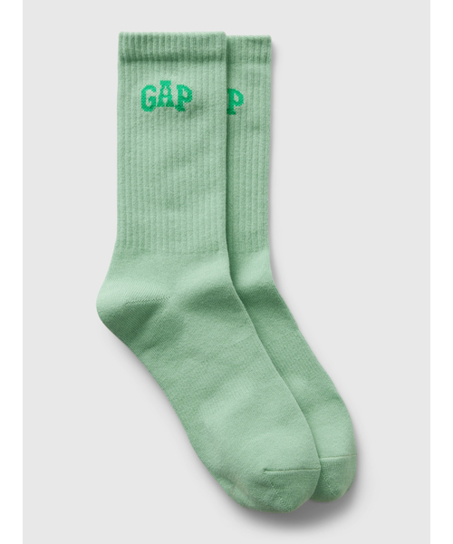 GAP(ギャップ)の「Gapロゴ クルーソックス(ユニセックス)(ソックス/靴下・メンズ・ホワイト/グレー/ブラック/ホワイト系その他/グリーン/その他・S/M/M/L)」の5枚目の写真