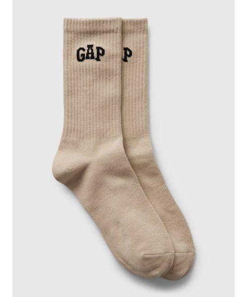 GAP（ギャップ）の「Gapロゴ クルーソックス(ユニセックス