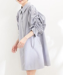 VIS | ＜SHOP PRESSプロデュース企画＞【洗える】【マルチWAY】ボレロ付きミニシャツワンピース(シャツワンピース)