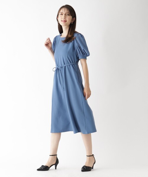 バルーンスリーブAラインワンピース バルーンスリーブAラインワンピース – ADMORE