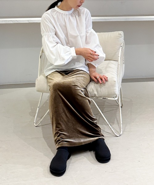 ボリュームギャザースリーブブラウス（シャツ/ブラウス）｜select MOCA