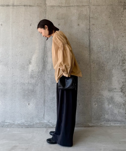 ボリュームギャザースリーブブラウス（シャツ/ブラウス）｜select MOCA