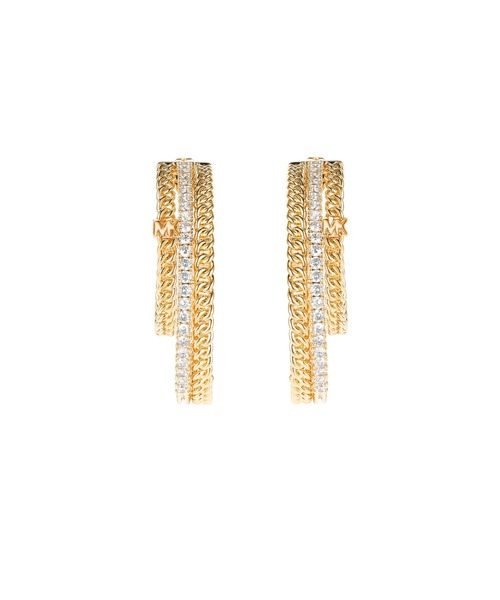 MICHAEL KORS(マイケルコース)の「マイケル・コース アクセサリー レディース ピアス MKJ8278CZ710(ピアス(両耳用)・レディース・ゴールド・FREE)」の4枚目の写真