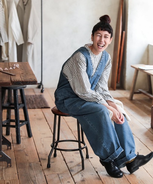 店長のデニムなサロペット（デニムパンツ）｜soulberry（ソウル